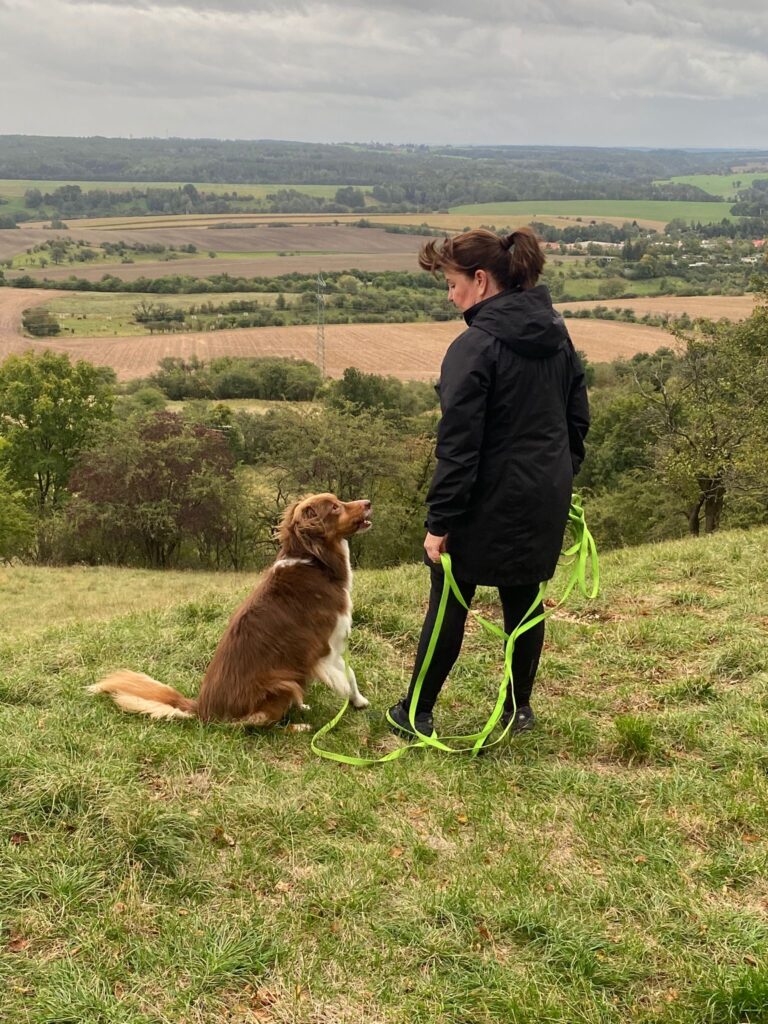 Hundebetreuerin Katrin Wittek